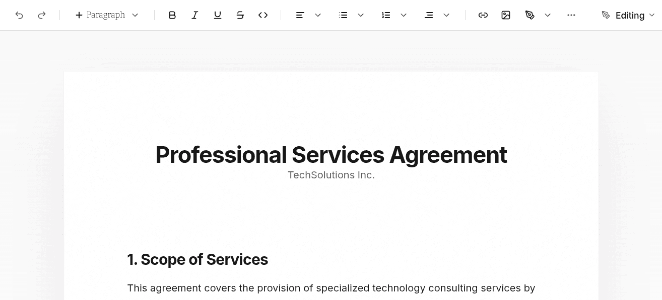 Total focus on text, forget formatting